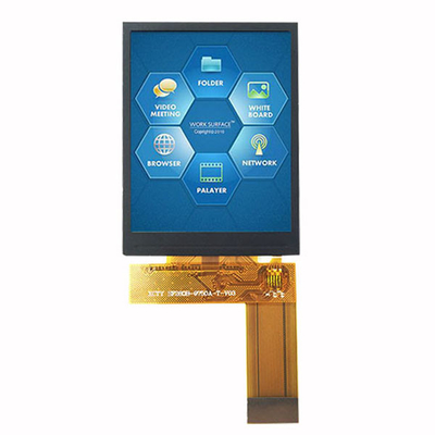 TFT LCD 2.8" ইঞ্চি অল ভিউয়িং অ্যাঙ্গেল 240x320 IPS টাইপ Tft Lcd সঙ্গে MCU/SPI/RGB ইন্টারফেস