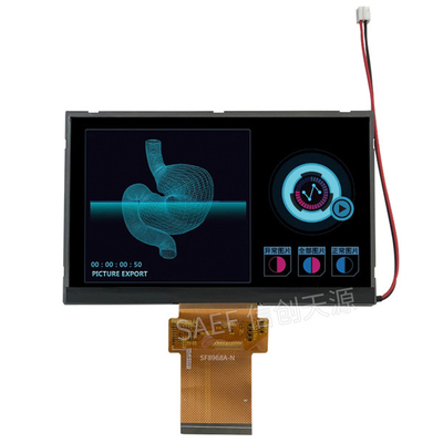 FHD ল্যান্ডস্কেপ টাচ স্ক্রীন LCD TFT 60 পিন 5.7" ইঞ্চি LVDS ইন্টারফেস