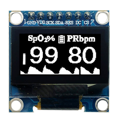 128x64 OLED ডিসপ্লে - 0.96 ইঞ্চি এসএসডি1306 এসপিআই আইওটি এবং আরডুইনো প্রকল্পের জন্য।