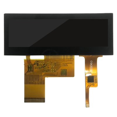 ক্যাপাসিটিভ টাচ স্ক্রীন 40 পিন সহ 480x128 3.9 ইঞ্চি RGB TFT LCD মডিউল