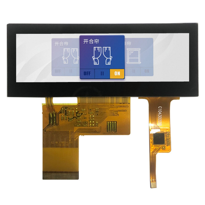 ক্যাপাসিটিভ টাচ স্ক্রীন 40 পিন সহ 480x128 3.9 ইঞ্চি RGB TFT LCD মডিউল