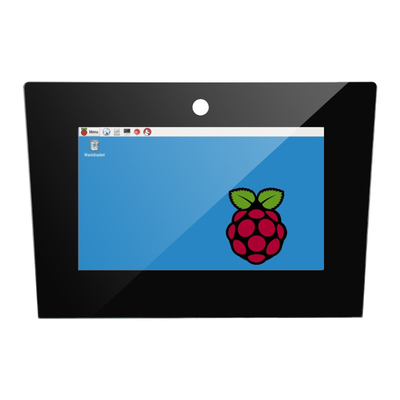 800x480 ক্যাপাসিটিভ টাচ স্ক্রীন 7 ইঞ্চি HDMI ডিসপ্লে রাস্পবেরি পাই 3 4 5 এর সাথে সামঞ্জস্যপূর্ণ