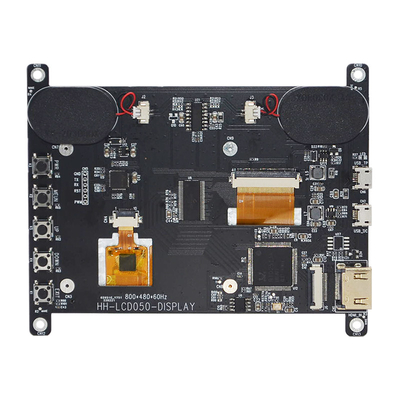Raspberry Pi4 5 ইঞ্চি TFT LCD ডিসপ্লে 800x480 বিন্দুর সাথে CTP সহ HDMI সামঞ্জস্যপূর্ণ