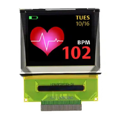 পূর্ণ রঙ 1.45 ইঞ্চি AMOLED ডিসপ্লে UG-6028GDEEF01 SSD1333 কন্ট্রোলার 160x128 প্যাসিভ ম্যাট্রিক্স 30 পিন ZIF সংযোগ চিকিৎসা ডিভাইসের জন্য