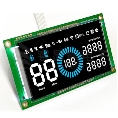 HT1621 কন্ট্রোলার সেগমেন্ট কোড LCD ডিসপ্লে মডিউল, ব্যাকলাইট সহ সেগমেন্ট LCD ডিসপ্লে কাস্টমাইজ করুন