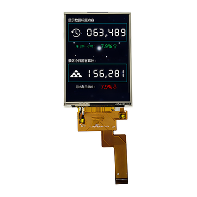 2.4-ইঞ্চি আইপিএস টিএফটি এলসিডি ডিসপ্লে QVGA 240x320 রেজোলিউশন আরটিপি সহ এমসিইউ ইন্টারফেস