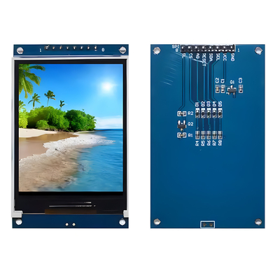 2.4 ইঞ্চি টিএফটি এলসিডি ডিসপ্লে টিএন মোড 240x320 পিক্সেল 262 কে ফুল কালার এসপিআই ইন্টারফেস