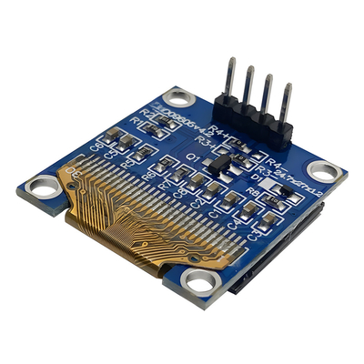 128x64 0.96 ইঞ্চি OLED ডিসপ্লে আই 2 সি ইন্টারফেস কমপ্যাক্ট আকার 50 লাইফটাইম স্টক