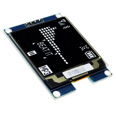 1.5 ইঞ্চি OLED ডিসপ্লে প্যানেল মডিউল ইউনিট 128x128 পিক্সেল 4 পিন LED ডিসপ্লে কন্ট্রোলারের সাথে আই 2 সি ইন্টারফেস