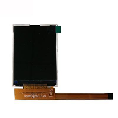 TFT Lcd স্ক্রীন 2.8" ইঞ্চি Tft Lcd QVGA 240x320 TN টাইপ SPI সিরিয়াল ইন্টারফেস Lcd মডিউল সহ