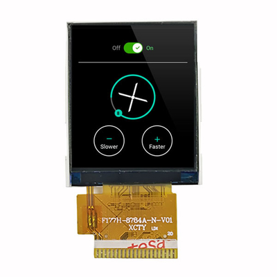 মেডিকেল ডিভাইসের জন্য 1.77 ইঞ্চি TFT LCD ডিসপ্লে mpu 8 বিট 128x160 ছোট TFT LCD মডিউল