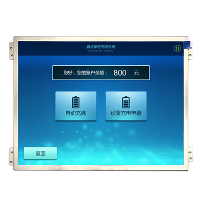 LVDS ইন্টারফেস 30 পিন কালার ডিসপ্লে সহ 10.4 ইঞ্চি IPS LCD TFT 1024x768