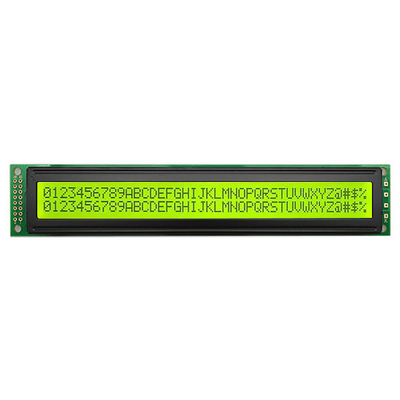 40x2 LCD ক্যারেক্টার ডিসপ্লে মডিউল 4002 মনোক্রোম COB LCM 16 পিন 8bit