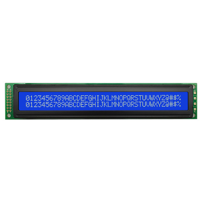 40x2 LCD ক্যারেক্টার ডিসপ্লে মডিউল 4002 মনোক্রোম COB LCM 16 পিন 8bit