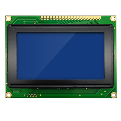 20 পিন মনোক্রোম গ্রাফিক LCD ডিসপ্লে MPU STN নেগেটিভ COB 128X64 ম্যাট্রিক্স LCM