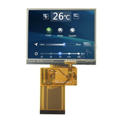 RGB ইন্টারফেস 3.5 ইঞ্চি TFT LCD স্ক্রীন 320x240 QVGA ল্যান্ডস্কেপ প্রকার