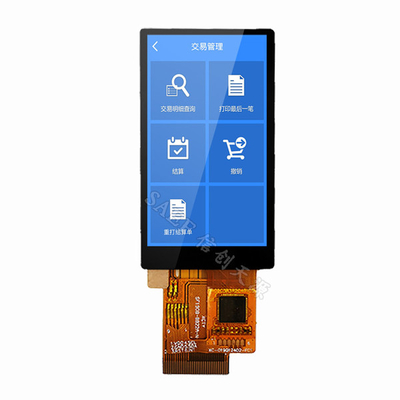 1.9" TFT LCD টাচ স্ক্রীন 170x320 IPS ফুল ভিউয়িং অ্যাঙ্গেল সহ CTP SPI MCU ইন্টারফেস