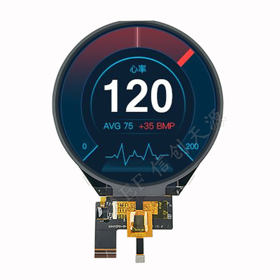 800x800 IPS সার্কুলার LCD ডিসপ্লে, CTP সহ গোলাকার TFT LCD 3.4" MIPI ইন্টারফেস