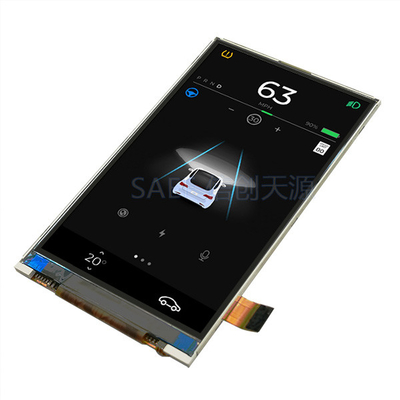 ইন্ডাস্ট্রিয়াল স্মার্ট ডিভাইসের জন্য 480x800 TFT LCD IPS ডিসপ্লে 3.7" ইঞ্চি MIPI ইন্টারফেস