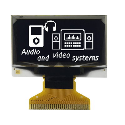 1.3 ইঞ্চি 128x64 I2C OLED ডিসপ্লে 6800 8080 4-SPI ইন্টারফেস 30 পিন