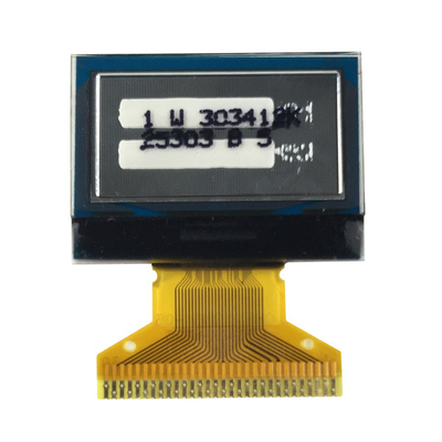 প্যাসিভ ডিসপ্লে OLED 128x64 0.96 ইঞ্চি গ্রাফিক্স SSD1306 হোয়াইট ফ্রন্ট স্ক্রীন