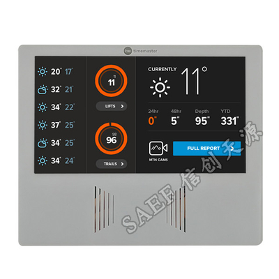 1024x600 ডটস 7 ইঞ্চি TFT টাচ স্ক্রিন, PCAP টাচ প্যানেল সম্পূর্ণ দেখার কোণ
