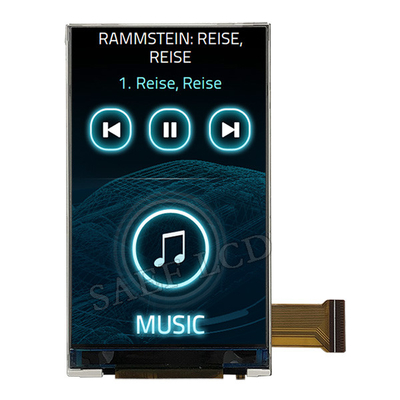 480x800 IPS 3.2" ইঞ্চি TFT LCD ডিসপ্লে মডিউল RGB ইন্টারফেস 39 পিন