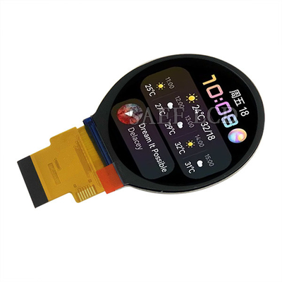 ST7701S কন্ট্রোলার SPI RGB ইন্টারফেসের সাথে গোলাকার IPS TFT LCD ডিসপ্লে 2.1" 480x480