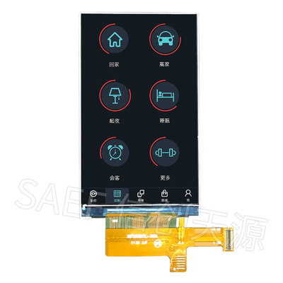 480X800 IPS TFT টাচ LCD 3.1 ইঞ্চি MIPI ইন্টারফেস উচ্চ PPI ST7701S