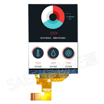 480x640 VGA TFT LCD টাচ স্ক্রীন ডিসপ্লে 2.88 ইঞ্চি 2 লেন MIPI ইন্টারফেস 21 পিন সহ
