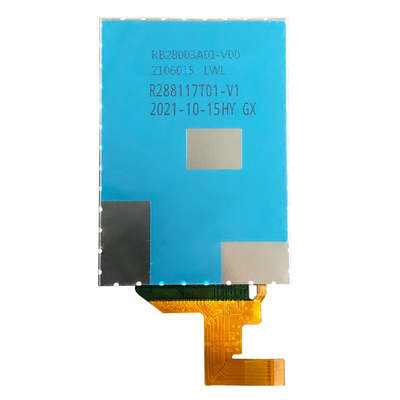 480x640 VGA TFT LCD টাচ স্ক্রীন ডিসপ্লে 2.88 ইঞ্চি 2 লেন MIPI ইন্টারফেস 21 পিন সহ