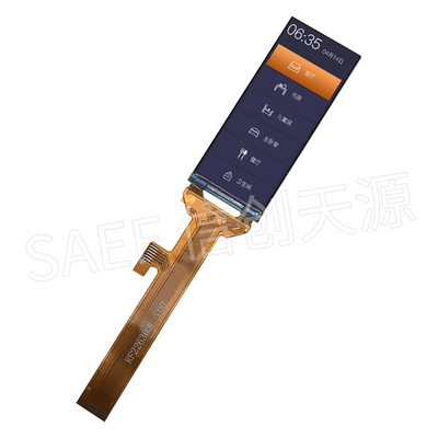 পাতলা আকার 2.26 ইঞ্চি টিএফটি এলসিডি ডিসপ্লে 200x480 ডট রেজোলিউশন এসপিআই এমসিইউ কিউএসপিআই ইন্টারফেস