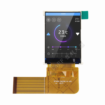 QVGA 240x320 2 ইঞ্চি LCD ডিসপ্লে, IPS TFT স্ক্রীন SPI MCU RGB ইন্টারফেস