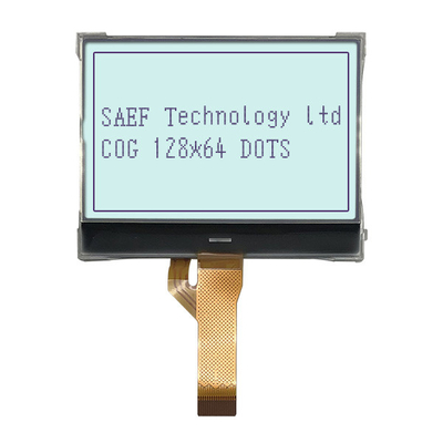 128X64 ডট মনোক্রোম গ্রাফিক LCD ডিসপ্লে মডিউল COG সহ ST7567 IC FSTN পজিটিভ