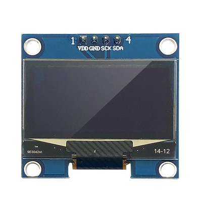 প্যাসিভ ম্যাট্রিক্স 1.3 ইঞ্চি I2C OLED ডিসপ্লে 128x64 COG PCB 4 পিন