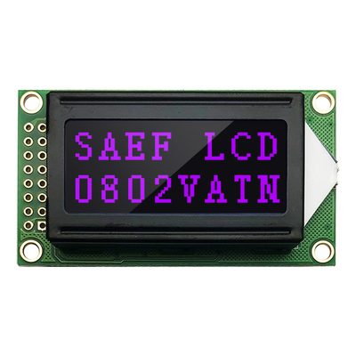 VATN 8x2 ক্যারেক্টার LCD মডিউল ডিসপ্লে 5×8 ডট কার্সার আলফানিউমেরিক ডিসপ্লে সহ