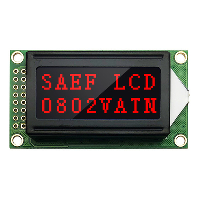 VATN 8x2 ক্যারেক্টার LCD মডিউল ডিসপ্লে 5×8 ডট কার্সার আলফানিউমেরিক ডিসপ্লে সহ