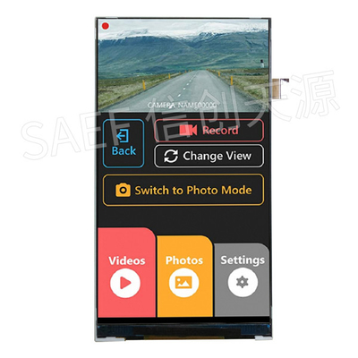 MIPI ইন্টারফেস 5 ইঞ্চি TFT LCD HD 720x1280 CTP LCD মডিউল সহ পোর্ট্রেট