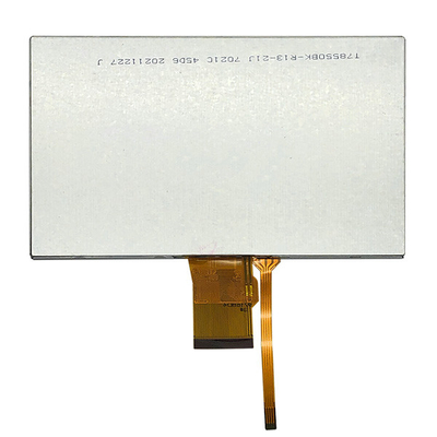 7 ইঞ্চি TFT LCD 800x480 ডট ডিসপ্লে RGB 24 বিট ইন্টারফেস রেসিস্টিভ টাচ প্যানেল সহ
