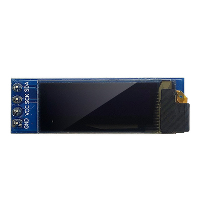 SSD1306 ড্রাইভার IC সহ 3V 5V 128x32 OLED ডিসপ্লে মডিউল 0.91 ইঞ্চি 4 পিন