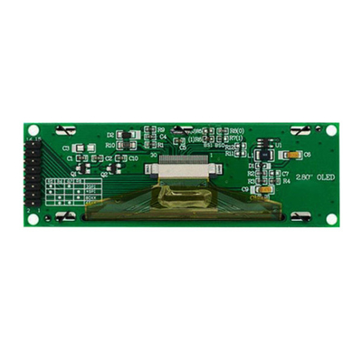 SPI 6800 8080 ইন্টারফেস 16 গ্রে স্কেল স্ক্রীন সহ 2.8 ইঞ্চি 256x64 OLED ডিসপ্লে