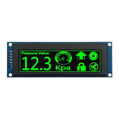 COF 256x64 OLED ডিসপ্লে মডিউল 3.12" ইঞ্চি 16 গ্রেস্কেল 3.3V পাওয়ার
