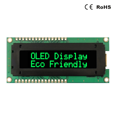 অক্ষর 16x2 OLED ডিসপ্লে মডিউল নীল সবুজ সাদা লাল রঙ