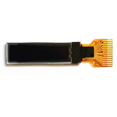 0.69 ইঞ্চি OLED ডিসপ্লে মডিউল 96x16 গ্রাফিক 14 পিন I2C ইন্টারফেস